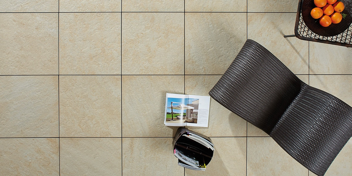 Gres spessorato CASTELLO BEIGE 60x60x2 cm