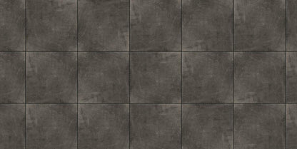 Gres spessorato CEMENTO BLACK 60x60x2 cm - da pavimentazione e rivestimento