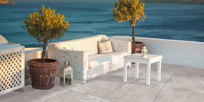 Gres spessorato CEMENTO SMOKE 60x60x2 cm - da pavimentazione e rivestimento