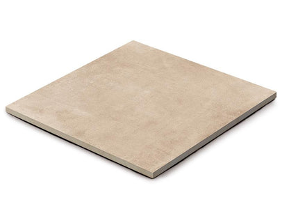 Gres spessorato CEMENTO TAUPE 60x60x2 cm - da pavimentazione e rivestimento