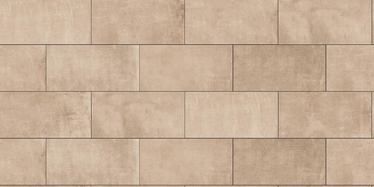 Gres spessorato SUPER HARD KERAMIK CEMENTO TAUPE 40x80x3 cm
