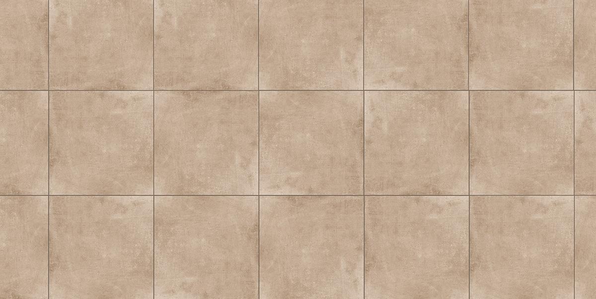 Gres spessorato SUPER HARD KERAMIK CEMENTO TAUPE 60x60x3 cm