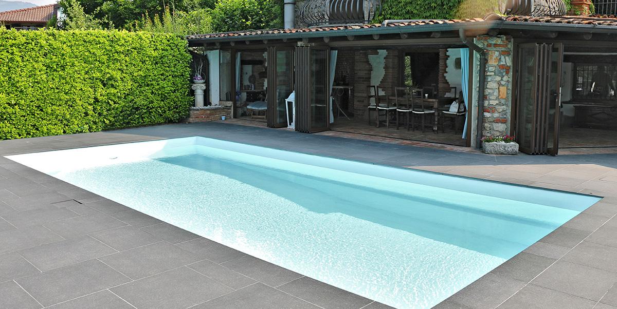 Gres spessorato COLOSSEO BASALT GRAU 60x120x2 cm