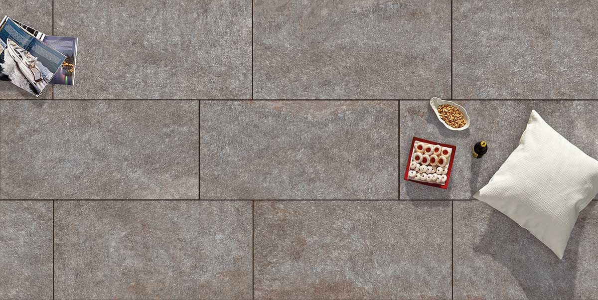 Gres spessorato COLOSSEO PORFIDO LAVIS 60x120x2 cm