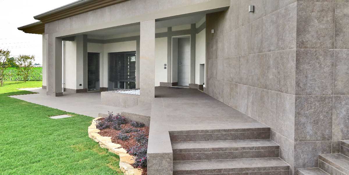 Gres spessorato COLOSSEO PORFIDO LAVIS 120x120x2 cm