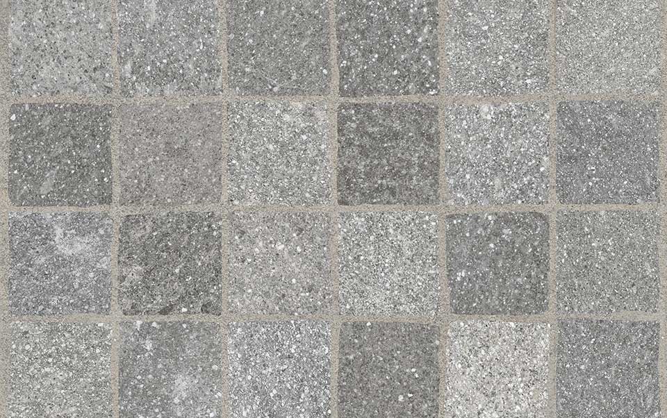 Gres spessorato CUBETTI PORFIDO GRIGIO 60x60x2 cm