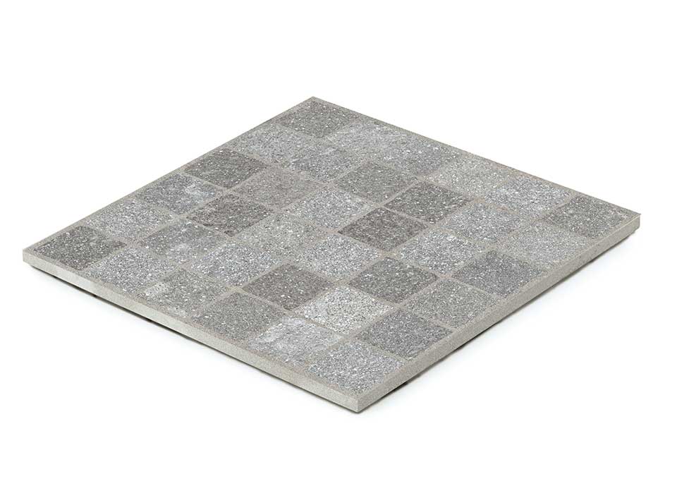 Gres spessorato CUBETTI PORFIDO GRIGIO 60x60x2 cm