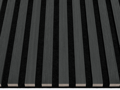 MOOVE.ZEN- Rivestimento a posa immediata - Finitura Charcoal- Doga Kappa 21x545x2900 mm