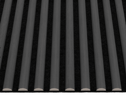 MOOVE.ZEN- Rivestimento a posa immediata - Finitura Charcoal- Doga Olimpo 21x545x2900mm
