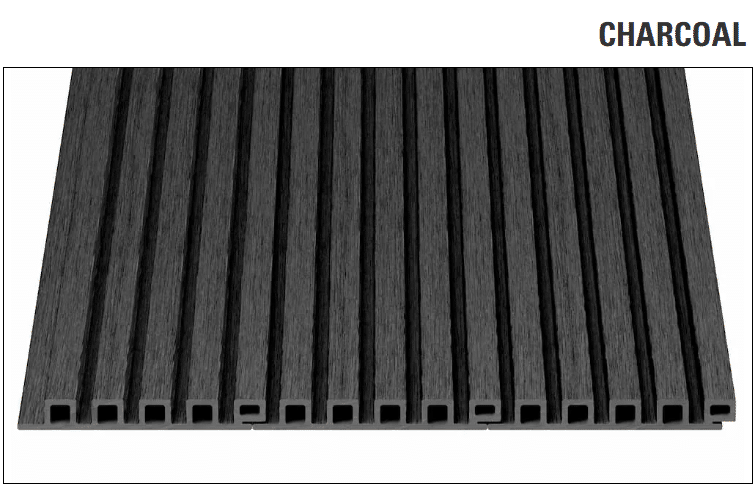TWIX ULTRASHIELD- Rivestimento - Profilo Classic - 25x197x3000mm - Finitura Charcoal