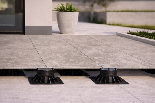 Kit Pronto Quarzo Grigio 60x120x2cm Gres Flottante