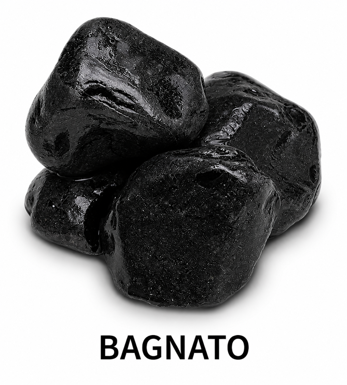 Ciottolo Nero Ebano selezionato e calibrato