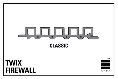 FIREWALL TWIX - Rivestimento - Profilo Classic - 29x207x3000mm