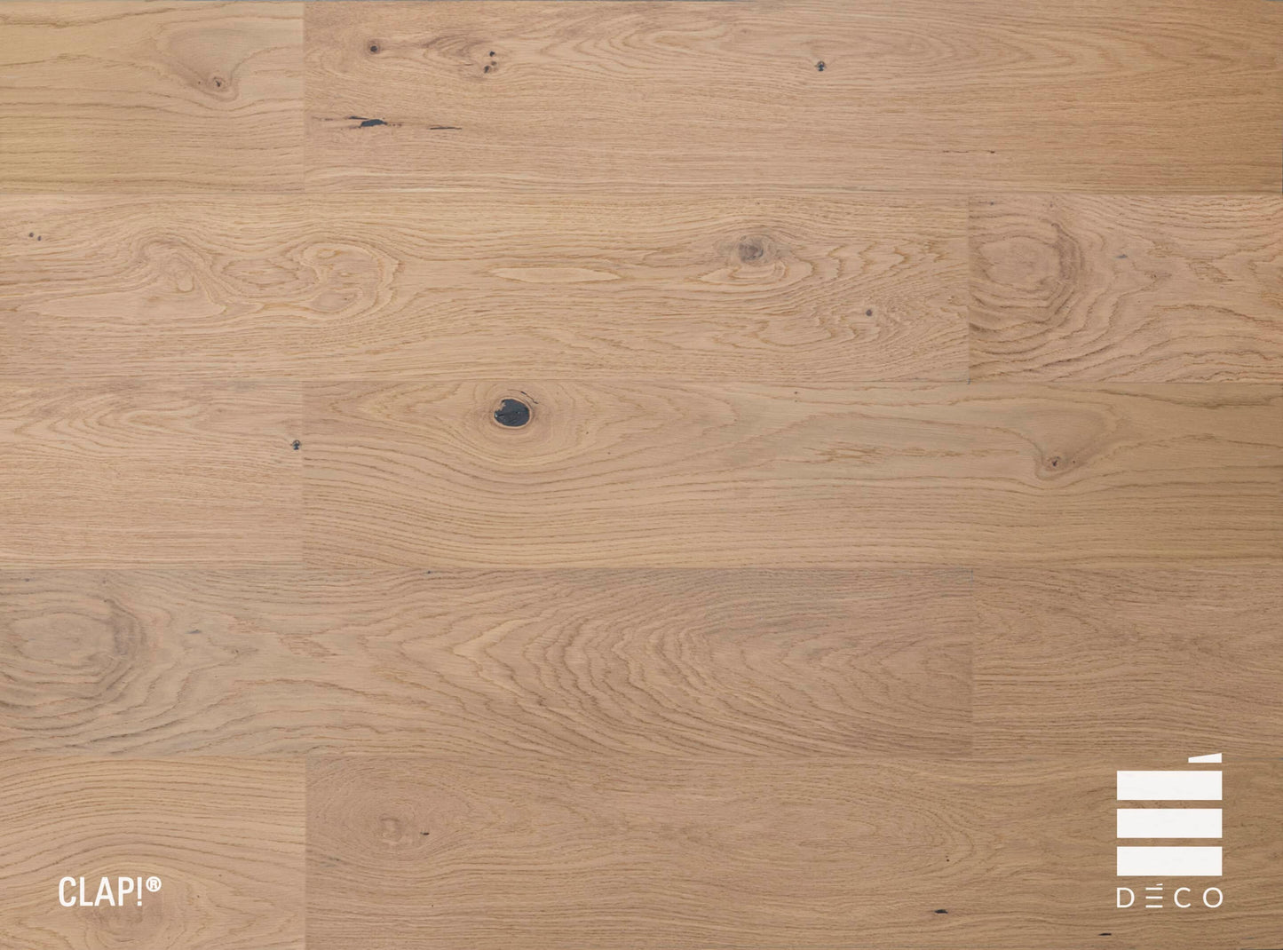 CLAP REAL! - Pavimento a posa immediata - Doga Log (Rovere Naturale) 8x190x1900mm