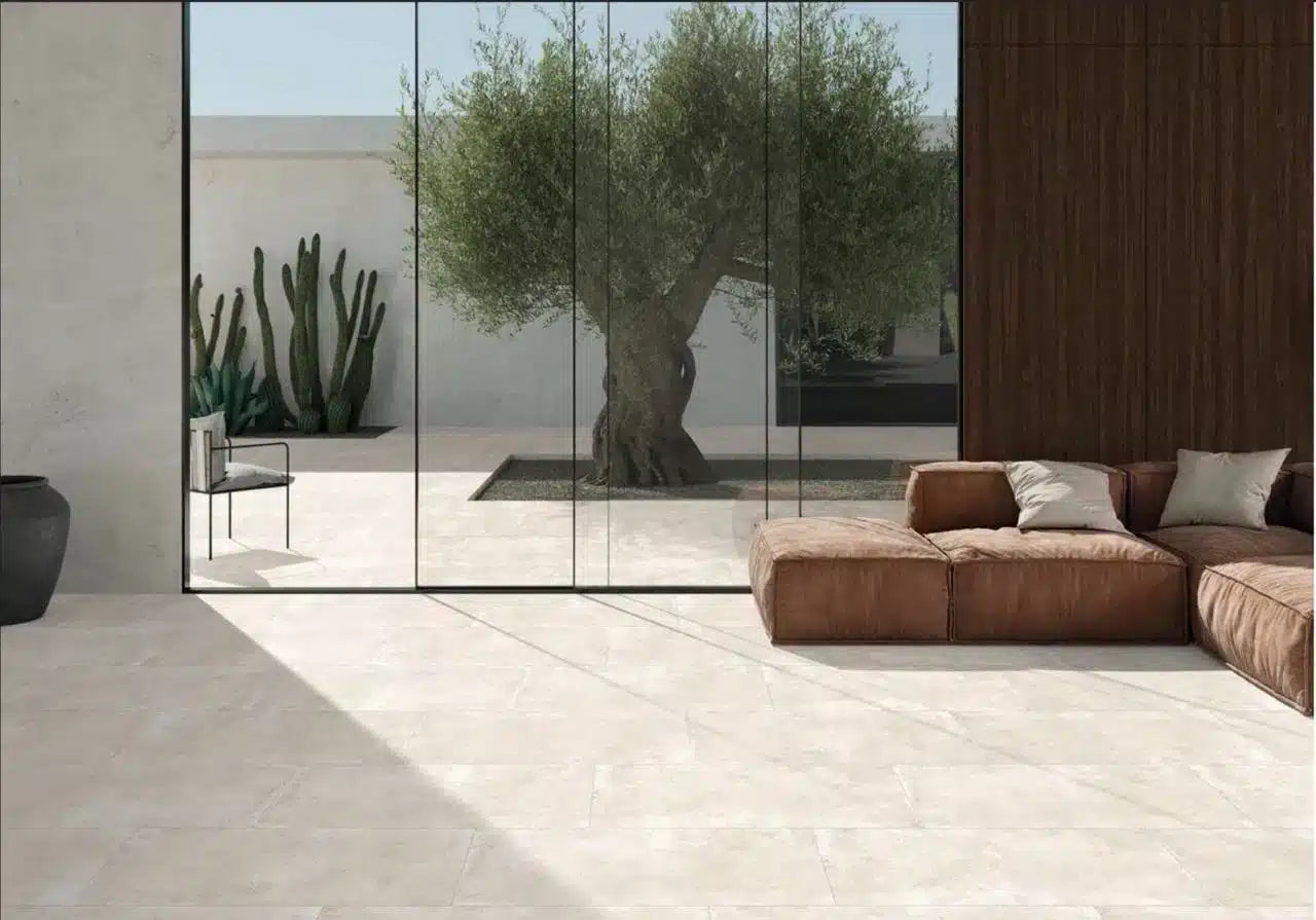 Gres spessorato TRAVERTINO CORDA 60x90x2 cm
