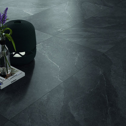 Gres spessorato ULTRA TIME STONE GRAFITE 60x60x2 cm