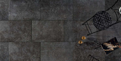 Gres spessorato DUOMO BLUESTONE NOIR 60x90x2 cm