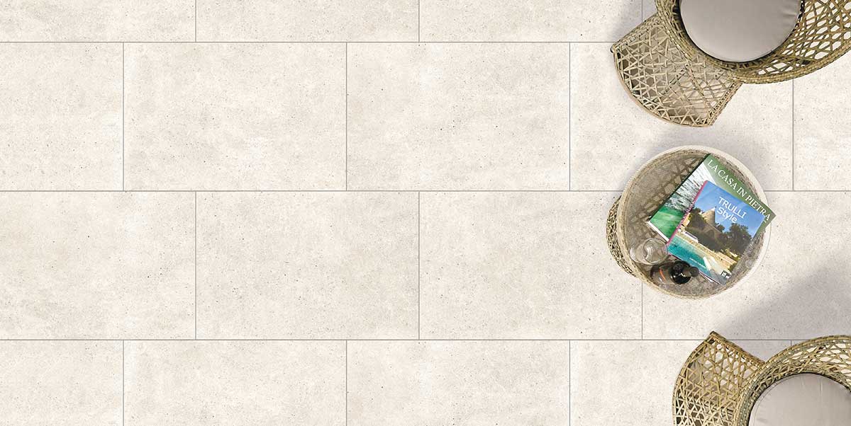 Gres spessorato DUOMO PERLA 60x90x2 cm