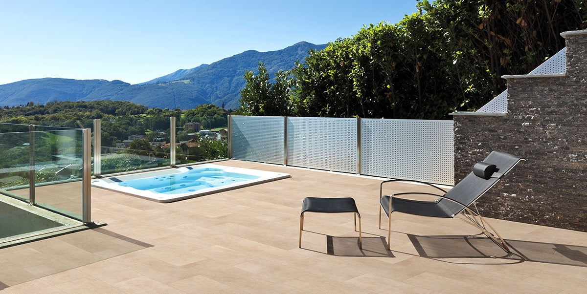 Gres spessorato DUOMO SABBIA 60x60x1 cm