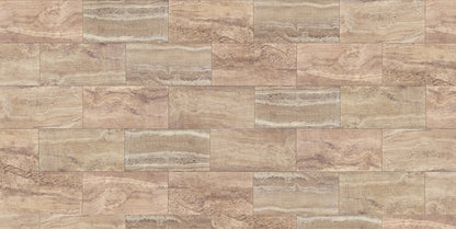 Gres spessorato DUOMO TRAVERTINO NOCE 30x60x0,9 cm