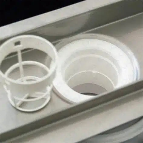 Kit - Canaletta Dakua+ Base con Griglia Inox Square 700 - Canaletta per doccia a pavimento 78x700