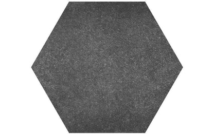 Gres spessorato ESAGONO BASALTO - Ø 60-52x2 cm