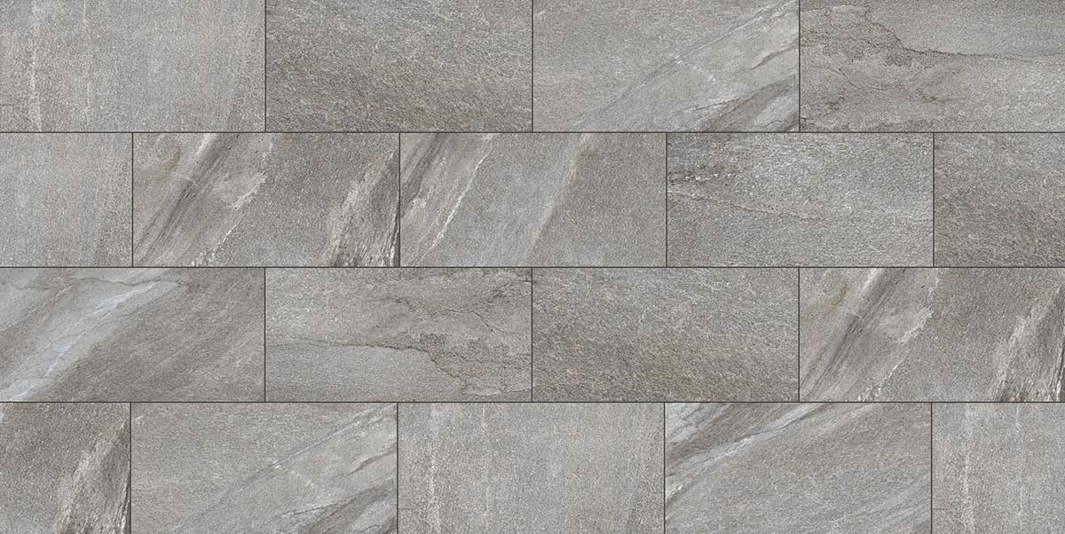 Gres spessorato ETNA DARK GREY 40x80x2 cm - da pavimentazione e rivestimento