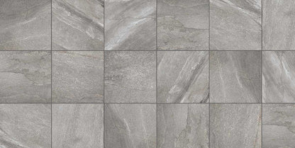 Gres spessorato ETNA DARK GREY 60x60x2 cm - da pavimentazione e rivestimento