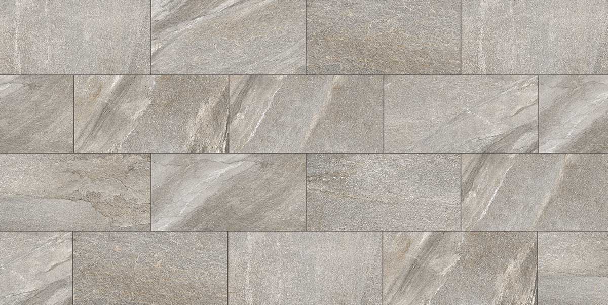 Gres spessorato ETNA LIGHT GREY 40x80x2 cm - da pavimentazione e rivestimento