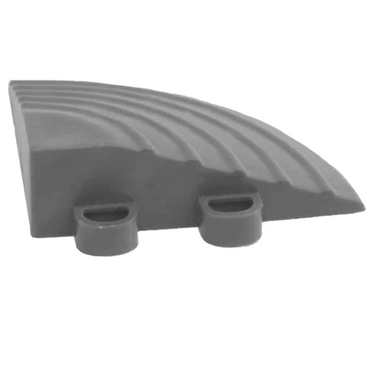 Angolo aggancio femmina per mattonella drenante - Grigio - Confezione da 100 pz.