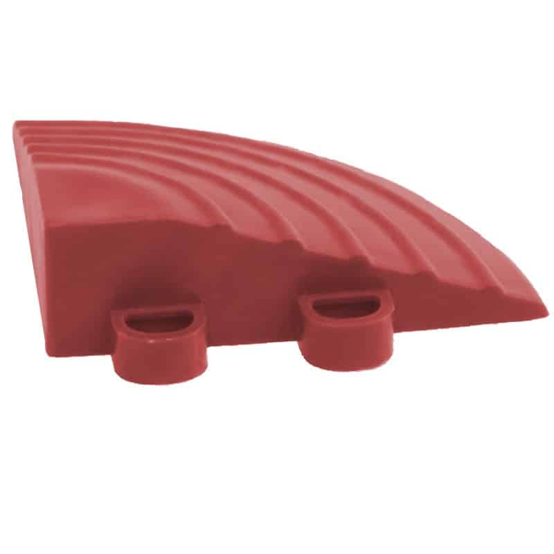 Angolo aggancio femmina per mattonella drenante - Rosso - Confezione da 100 pz.
