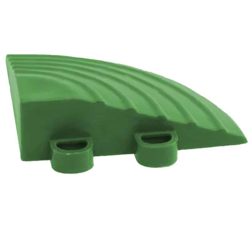 Angolo aggancio femmina per mattonella drenante - Verde - Confezione da 100 pz.