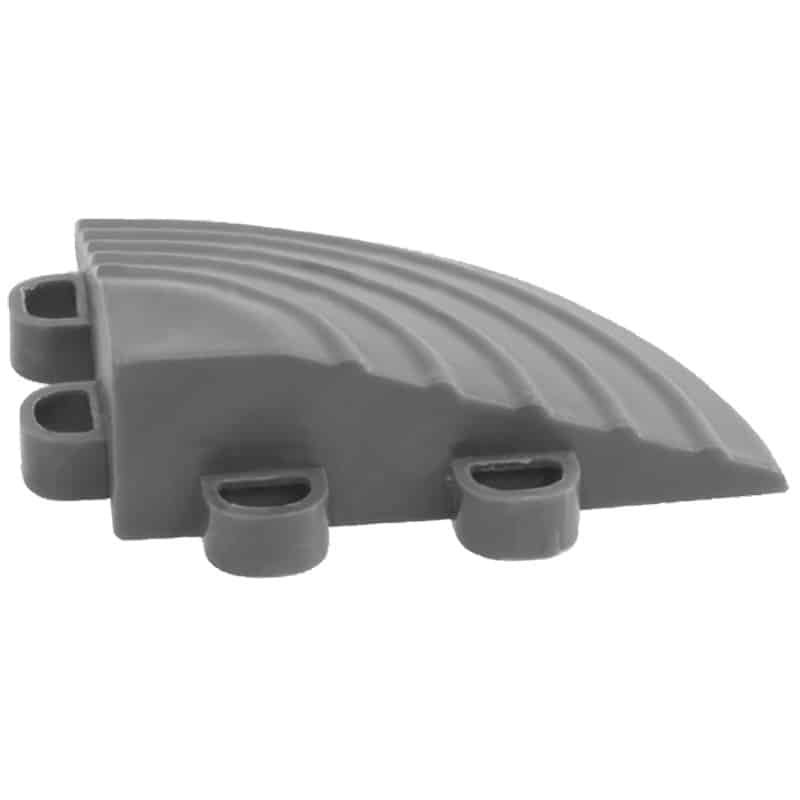 Angolo aggancio femmina/femmina per mattonella drenante - Grigio - Confezione da 100 pz.