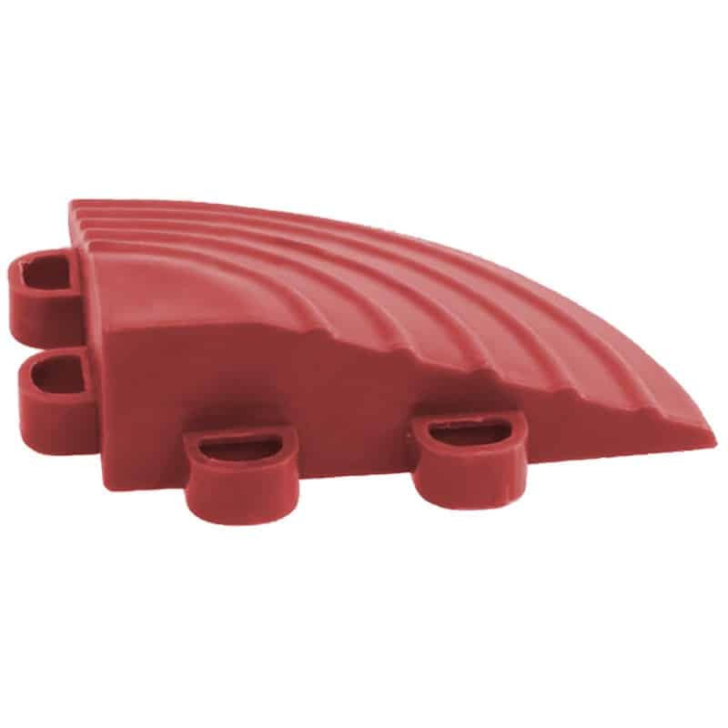 Angolo aggancio femmina/femmina per mattonella drenante - Rosso - Confezione da 100 pz.