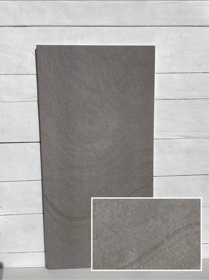 Gres spessorato SUPER HARD GRAUWAKE 40x80x3cm - STOCK DA 67,20 mq