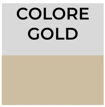 Angolo per Mattonella da Esterno in Wpc - Colore Gold  - 380x86x23mm - Set da 2pz. - Confezione da 10 set