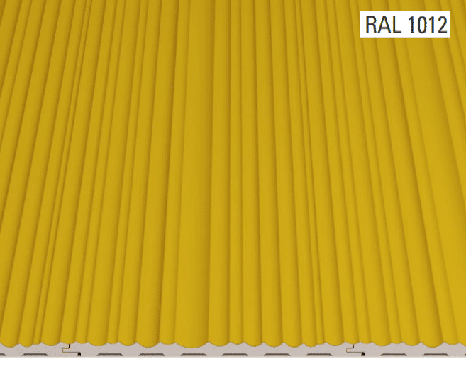 MOOVE.URBAN/Pop- Rivestimento a posa immediata - VERNICIATURA RAL Personalizzata - Doga Golden 11x206x2800mm