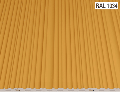 MOOVE.URBAN/Pop- Rivestimento a posa immediata - VERNICIATURA RAL Personalizzata - Doga Golden 11x206x2800mm