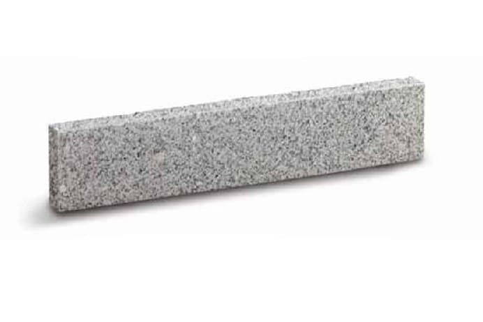 GRANITO BIANCO - Cordolo in Pietra - Finitura Fiammata - 5x100cm