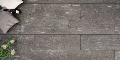 Gres spessorato HARENA CALANCA DARK 40x120x2 cm