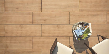 Gres spessorato WOOD HARENA HOLZ NOCE 40x120x2 cm