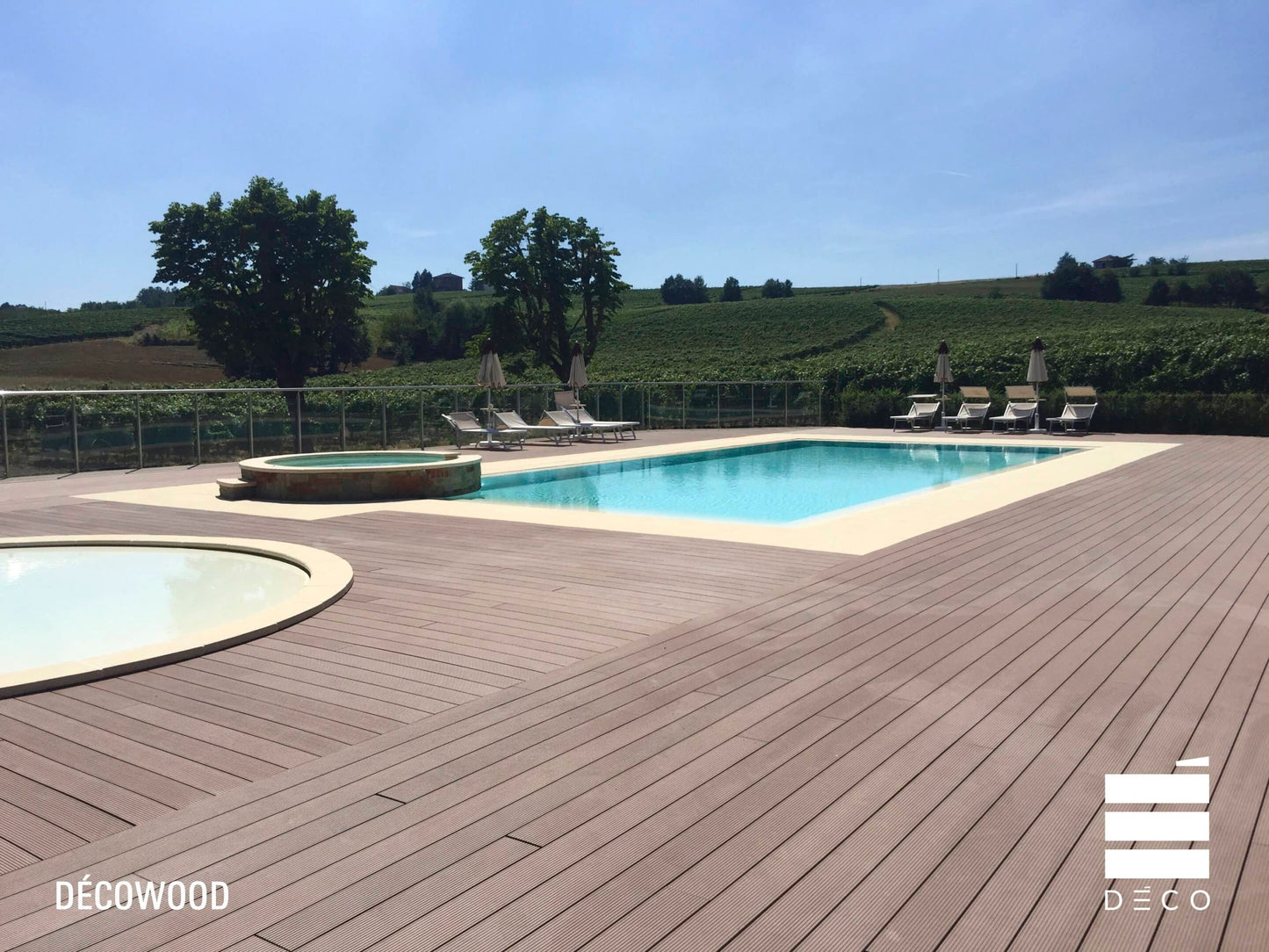 DÉCOWOOD - Pavimento per esterno - Profilo Classic - 23x146x2200mm