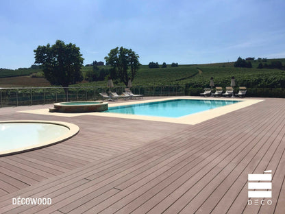 DÉCOWOOD - Pavimento per esterno - Profilo Plus Alveolare- 23x165x2200mm