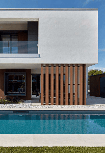 OUTLET - 117 pz ULTRASHIELD STILO WALNUT- Schermatura Frangisole - Stilo S - 60x42x3000mm