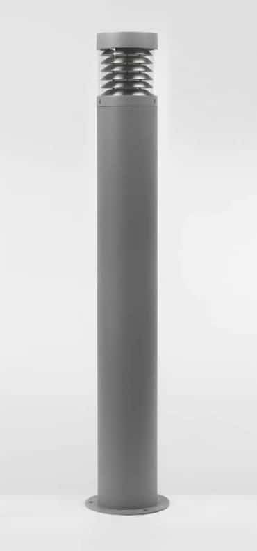 BARBADOS - Lampada testa palo per ampie aree esterne - colore Grigio o Ruggine