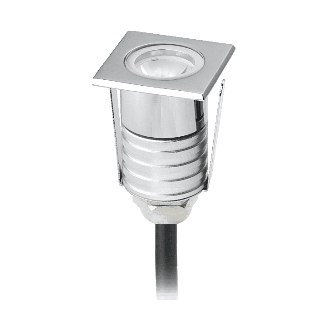 MINILED - Faretto da incasso a terra con dimensioni ridotte - tondo o quadrato