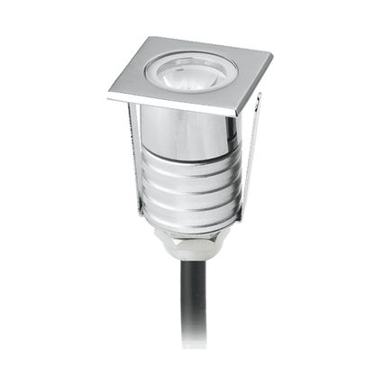 MINILED - Faretto da incasso a terra con dimensioni ridotte - tondo o quadrato