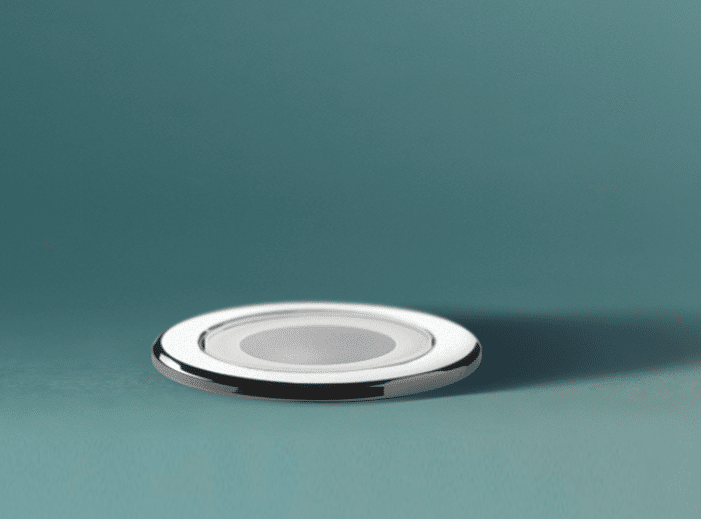 MICROLED - Faretto da incasso tondo a terra con dimensioni ridotte - Colore Acciaio o Bianco