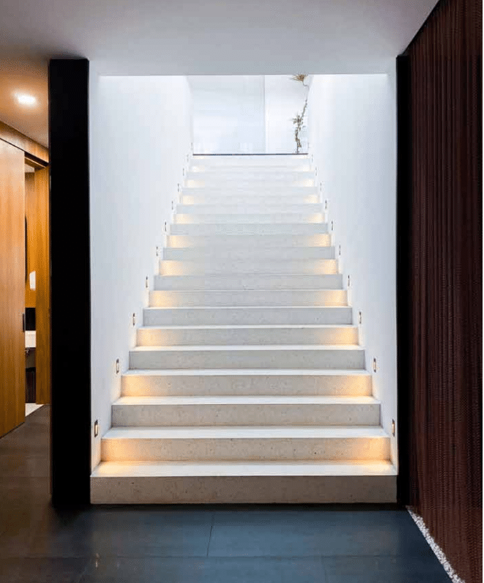 FAST - Faretti segnapasso a parete - Diverse Configurazioni - Colore Bianco o Grigio
