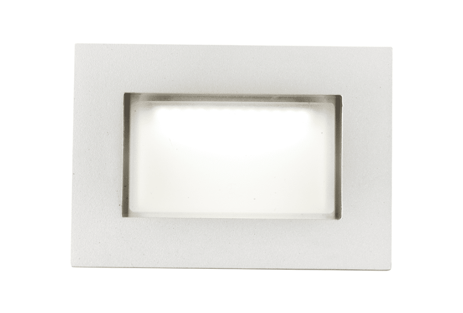 FAST - Faretti segnapasso a parete - Diverse Configurazioni - Colore Bianco o Grigio
